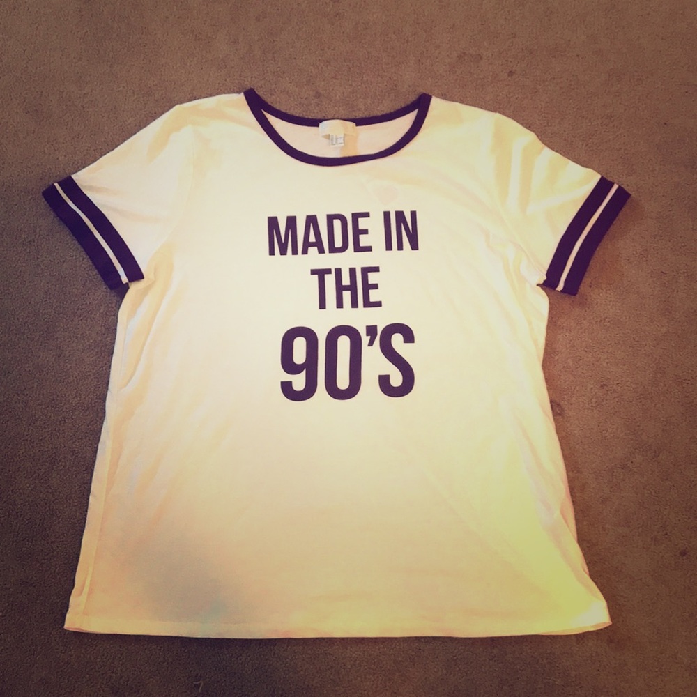 Forever 21 plus “Made in the 90’s” tee